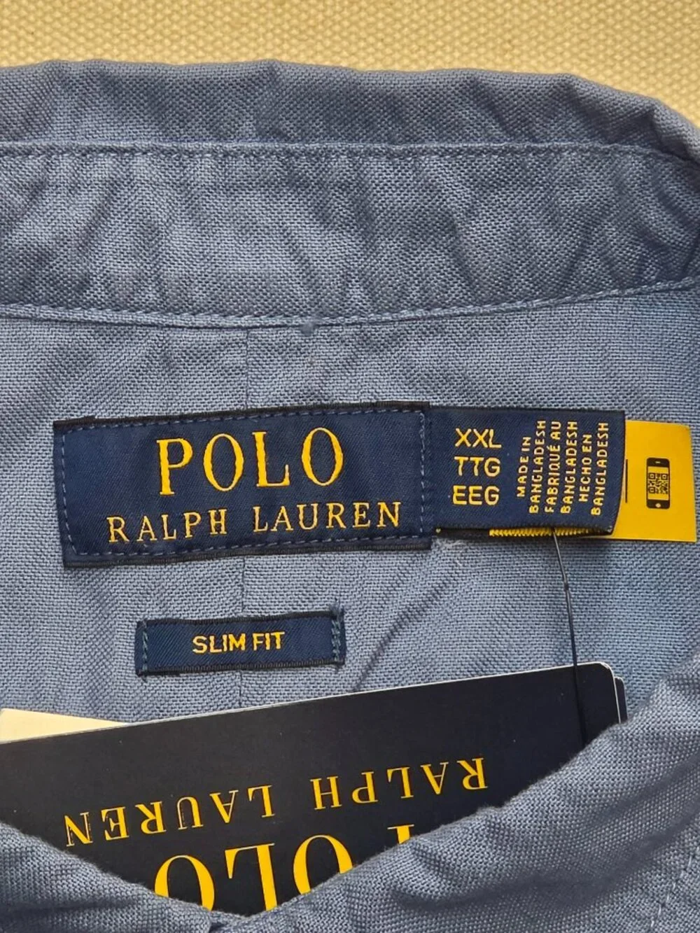 NWT Polo Ralph Lauren Button Down Slim Fit XXL